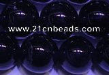 CNA554 15.5 inches 12mm round A grade natural dark amethyst beads