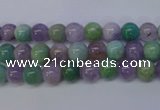 CNA651 15 inches 6mm round lavender amethyst & amazonite beads