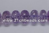 CNA811 15.5 inches 10*14mm rondelle natural light amethyst beads