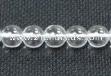 CNC59 15.5 inches 10mm round grade A natural white crystal beads