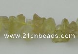 CNG1117 15.5 inches 8*12mm - 13*18mm nuggets lemon quartz beads