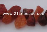 CNG1123 15.5 inches 8*12mm - 13*18mm nuggets red agate beads