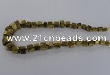 CNG1582 15.5 inches 8*12mm - 12*20mm nuggets plated quartz beads