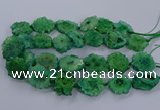 CNG2767 15.5 inches 30*40mm - 45*50mm freeform druzy agate beads