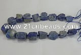 CNG3009 15.5 inches 15*20mm - 22*30mm nuggets lapis lazuli beads