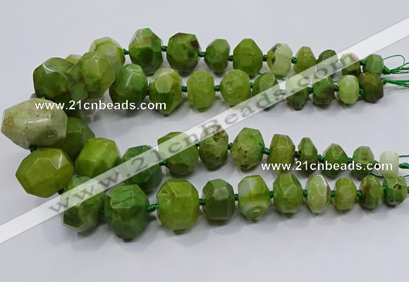 CNG3233 15.5 inches 12*16mm - 25*30mm nuggets agate beads
