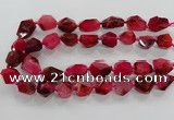 CNG3509 15.5 inches 15*20mm - 18*25mm faceted nuggets agate beads