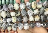 CNG3611 15.5 inches 13*20mm - 15*24mm faceted nuggets white opal beads