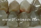 CNG5056 15.5 inches 15*20mm - 16*25mm faceted nuggets moonstone beads