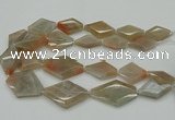 CNG5062 15.5 inches 20*30mm - 35*45mm faceted freeform moonstone beads