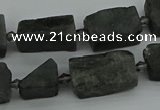 CNG5246 15.5 inches 8*12mm - 15*25mm nuggets labradorite beads