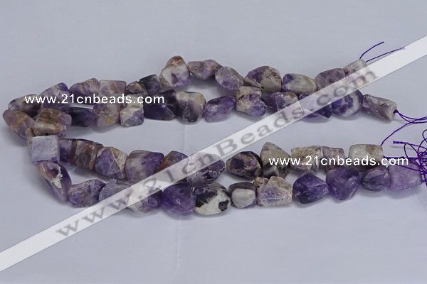 CNG5532 15.5 inches 10*14mm - 12*16mm nuggets dogtooth amethyst beads