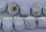 CNG5720 15.5 inches 10*14mm - 13*18mm faceted nuggets larimar beads