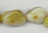 CNG65 15.5 inches 10*15mm - 20*30mm nuggets agate gemstone beads