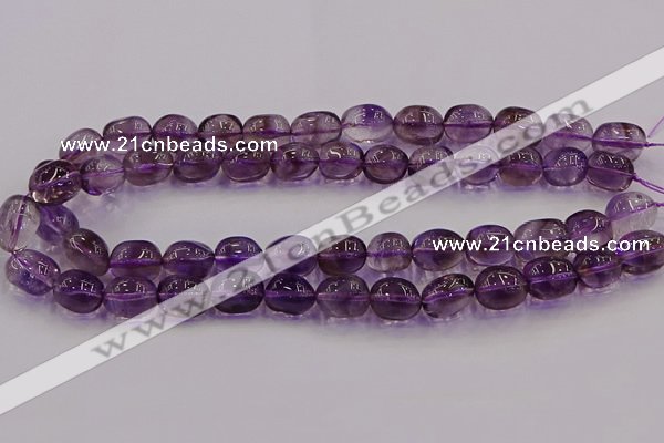 CNG6854 15.5 inches 12*16mm - 13*18mm nuggets amethyst beads