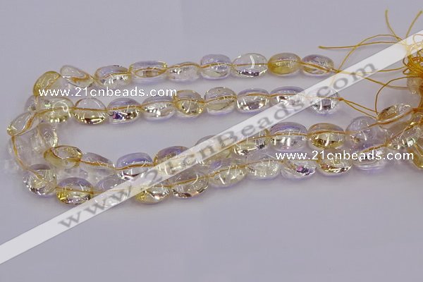 CNG6857 15.5 inches 12*16mm - 13*18mm nuggets citrine beads