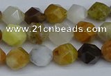 CNG7370 15.5 inches 6mm faceted nuggets mixed opal beads