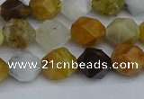CNG7371 15.5 inches 8mm faceted nuggets mixed opal beads