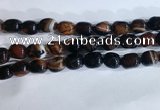 CNG8279 15.5 inches 13*18mm nuggets striped agate beads wholesale