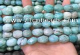 CNG8568 12*16mm - 13*18mm faceted nuggets amazonite beads