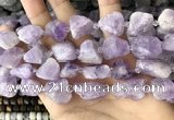CNG8660 15.5 inches 12*16mm - 18*25mm nuggets lavender amethyst beads