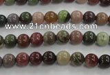 CNI301 15.5 inches 6mm round imperial jasper beads wholesale