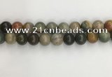 CNI374 15.5 inches 14mm round American picture jasper beads