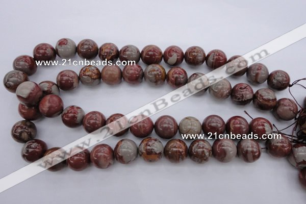 CNJ57 15.5 inches 16mm round noreena jasper beads wholesale