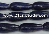 CNL1512 15.5 inches 8*22mm teardrop lapis lazuli beads wholesale