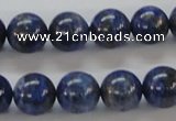 CNL218 15.5 inches 12mm round natural lapis lazuli beads wholesale