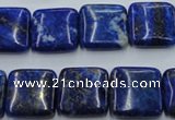 CNL770 15.5 inches 16*16mm square natural lapis lazuli gemstone beads