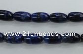 CNL891 15.5 inches 7*12mm rice natural lapis lazuli gemstone beads