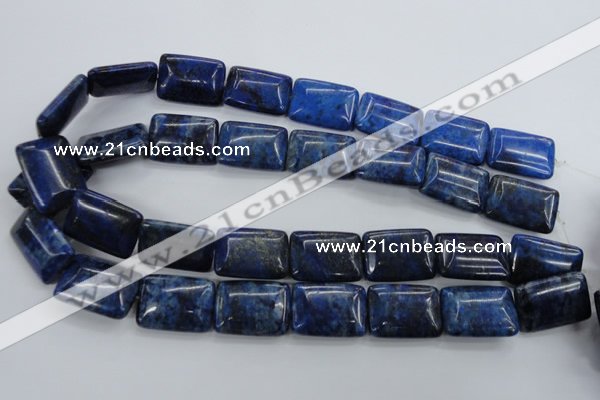 CNL976 15.5 inches 18*25mm rectangle natural lapis lazuli gemstone beads