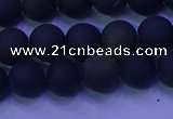 COB277 15.5 inches 4mm round matte golden obsidian beads wholesale