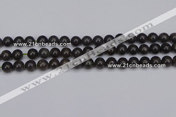 COP1442 15.5 inches 8mm round blue opal gemstone beads