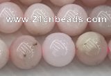 COP1781 15.5 inches 8mm round pink opal gemstone beads