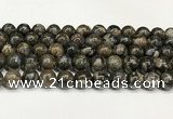 COP1803 15.5 inches 10mm round grey opal beads wholesale