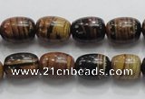 COP207 15.5 inches 10*14mm egg-shaped natural brown opal gemstone beads