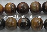 COP223 15.5 inches 14mm round natural brown opal gemstone beads