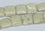 COP811 15.5 inches 12*12mm square natural African opal beads