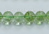 COQ05 16 inches 8mm round dyed olive quartz beads wholesale