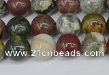 COS222 15.5 inches 8mm round ocean stone beads wholesale