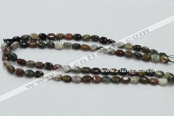 COS24 15.5 inches 8*10mm octagonal ocean stone beads wholesale