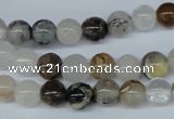 COZ02 15.5 inches 8mm round opal quartz beads wholesale