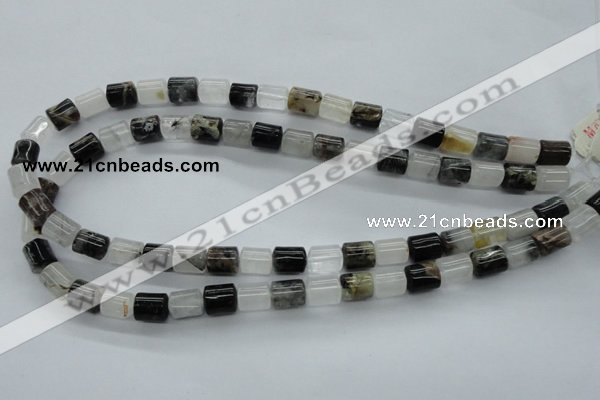 COZ11 15.5 inches 8*10mm column opal quartz beads wholesale