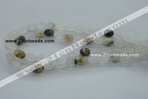 COZ16 15.5 inches 10*14mm egg-shaped opal quartz beads wholesale