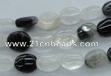 COZ20 15.5 inches 8*10mm oval opal quartz beads wholesale