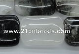 COZ26 15.5 inches 22*30mm rectangle opal quartz beads wholesale