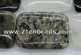 COZ27 15.5 inches 25*35mm rectangle opal quartz beads wholesale