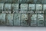 CPL105 15.5 inches 5*8mm wheel linden beads wholesale
